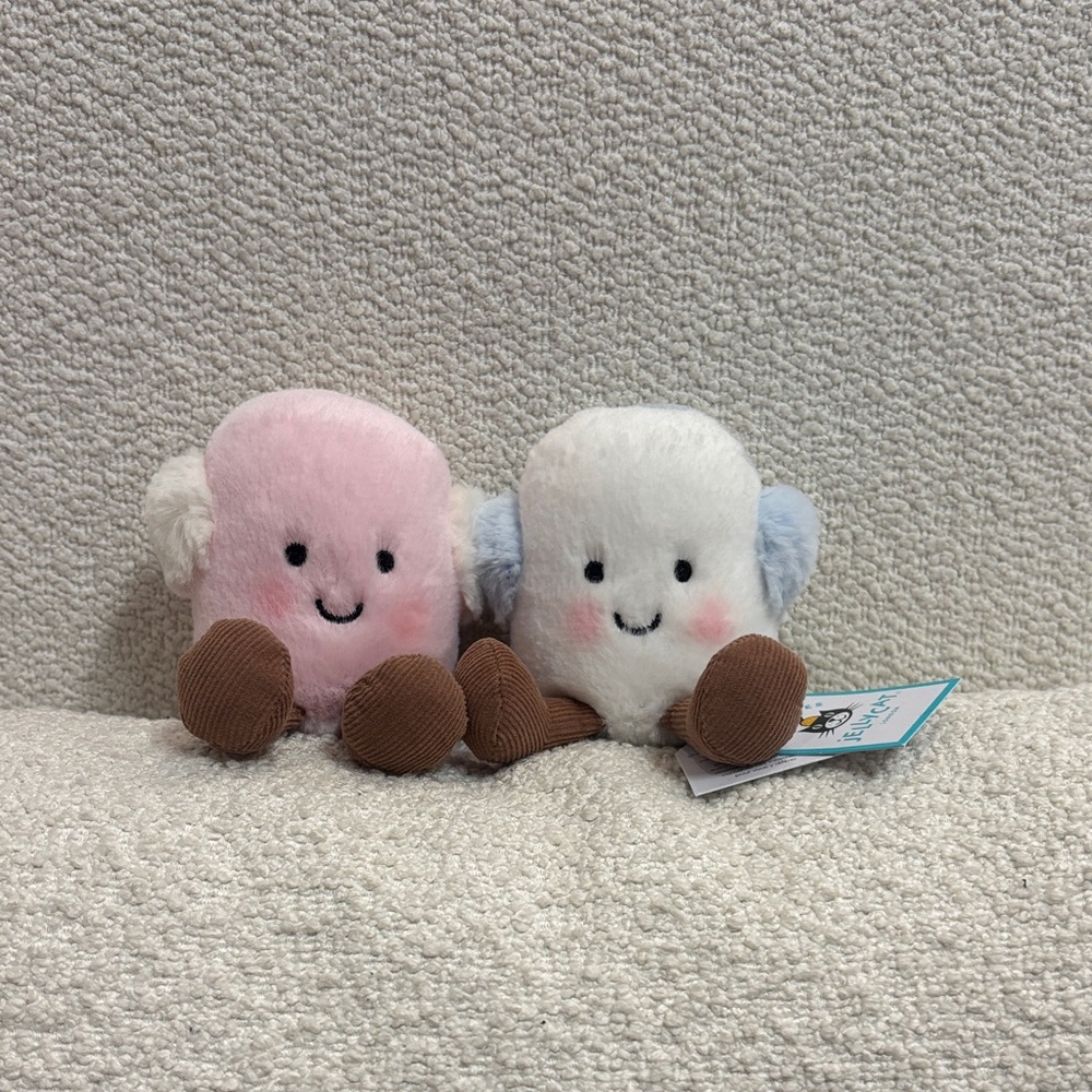 Jellycat Marshmallow Cute Twins Winter